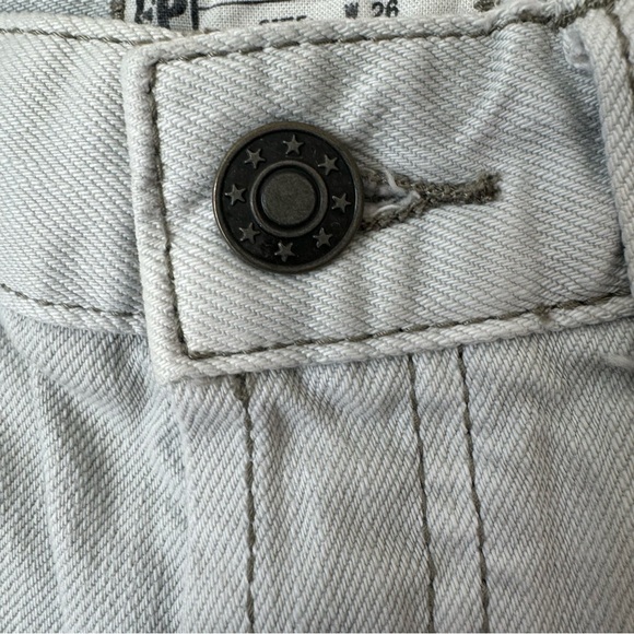 Free People High-Rise Cutoff Denim Shorts Size 26 - Picture 7 of 9